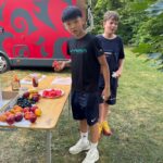 Borun und Paul immer hungrig
