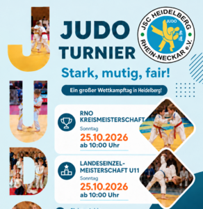 Mehr über den Artikel erfahren RNO Kreiseinzelmeisterschaft U10 / U13 und Landeseinzelmeisterschaft U11 am 25.10.2026 bei uns in Heidelberg
