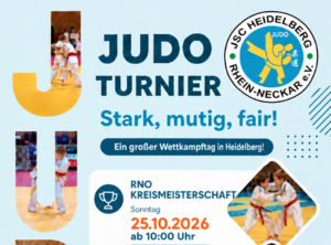 Mehr über den Artikel erfahren RNO Kreiseinzelmeisterschaft U10 / U13 und Landeseinzelmeisterschaft U11 am 25.10.2026 bei uns in Heidelberg